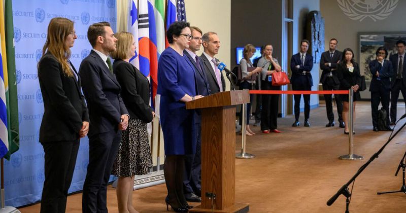 გაეროს უშიშროების საბჭოს წევრები აგვისტოს ომის წლისთავზე რუსეთის ქმედებებს გმობენ