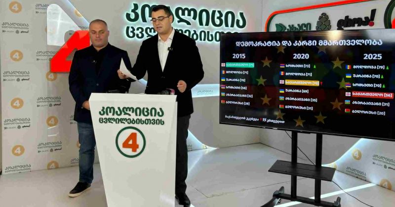 დიდი შანსია, უვიზო დავკარგოთ, ოცნება და EU ერთად შეუძლებელია - კოალიცია ცვლილებისთვის