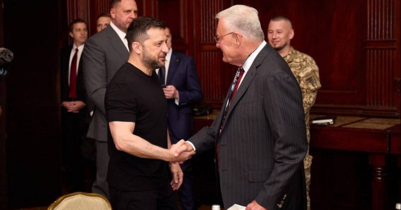 ზელენსკი ვაშინგტონში ტრამპის სპეციალურ წარმომადგენელს, კით კელოგს შეხვდა