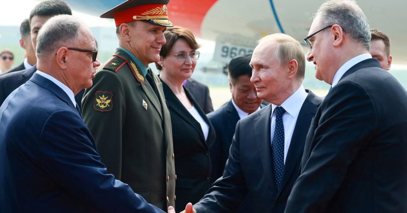 პუტინი ჩინეთში ჩავიდა რეგიონული უსაფრთხოების სამიტზე დასასწრებად