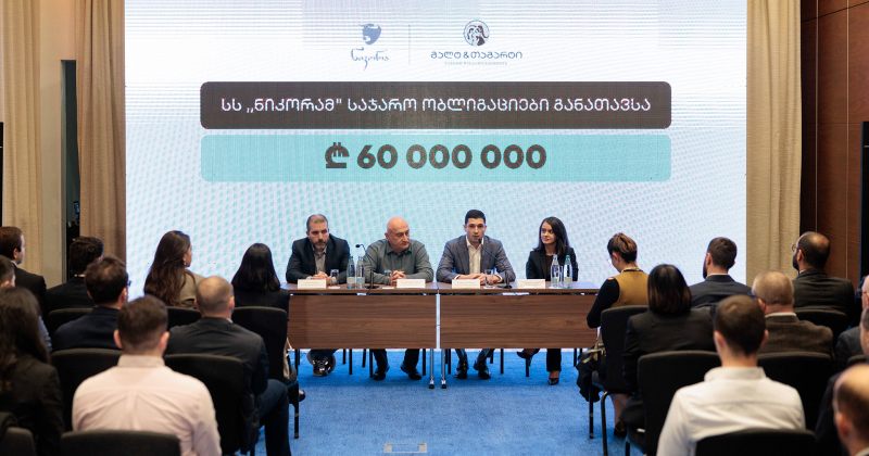 გალტ & თაგარტის ექსკლუზიური მხარდაჭერით, ნიკორამ 60 მლნ ლარის ობლიგაციები გამოუშვა (რ)