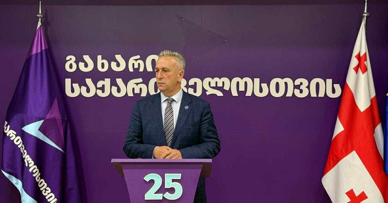 ბოიკოტში მყოფი ოპოზიციური პარტიები, ხელს უწყობენ ოცნებას არჩევნების გაყალბებაში - თავაძე 