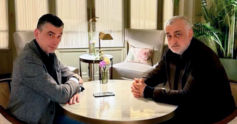 "ჩვენი პარტნიორობა დაფუძნებულია თანასწორობაზე" - გახარია და ხაზარაძე ერთმანეთს შეხვდნენ