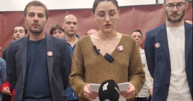 მოქალაქეთა მისამართების გახმაურებას აქვს 1 მიზანი: დაშინება  - "სოციალური დემოკრატიისთვის"