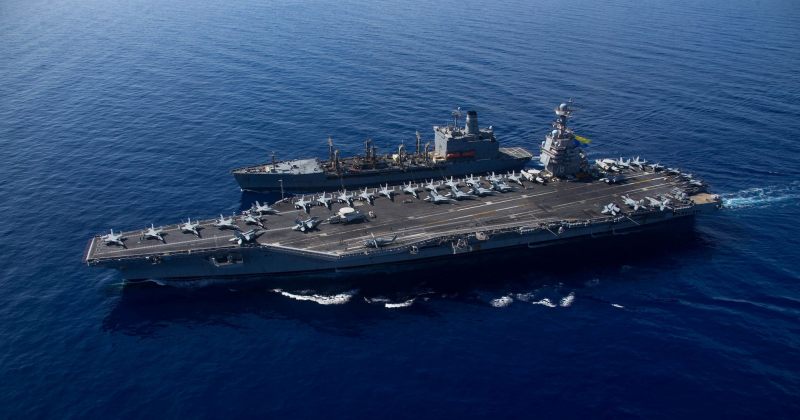 აშშ-მ ვენესუელის სანაპიროსკენ ავიამზიდი GERALD FORD გაგზავნა