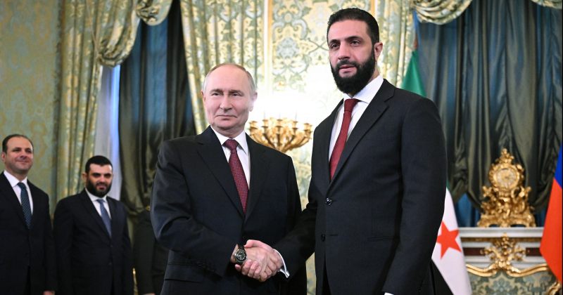 პუტინმა სირიის პრეზიდენტი მოსკოვში მიიღო