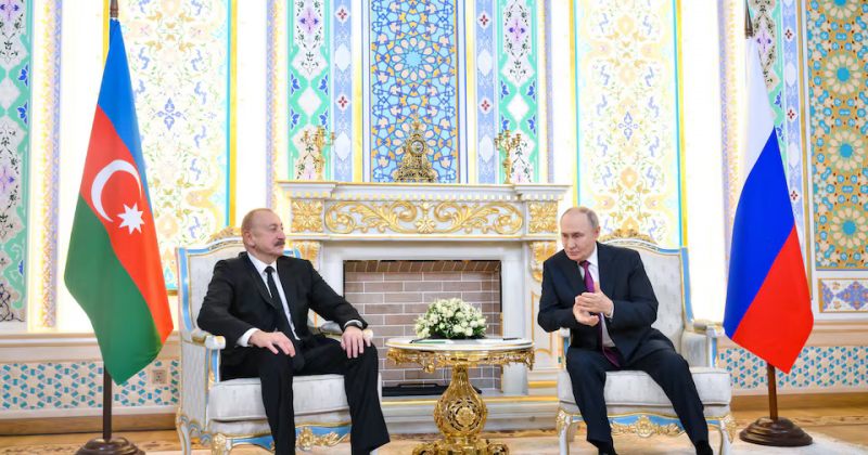 რუსეთი ამტკიცებს, რომ კიევში აზერბაიჯანის საელჩო უკრაინის საჰაერო თავდაცვამ დააზიანა