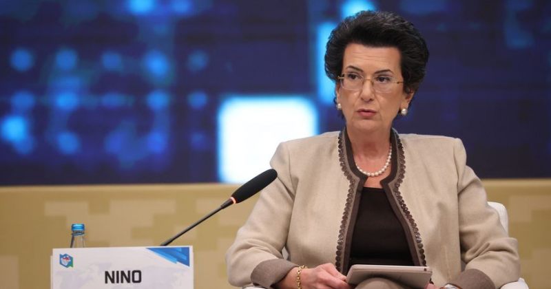 ბურჯანაძე მინსკის კონფერენციაზე გამოვიდა, ლუკაშენკოს შეხვდა