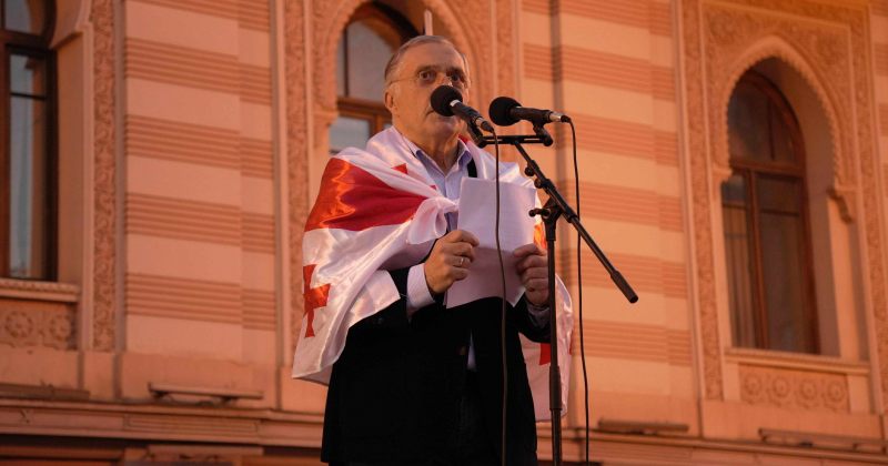 ბურჭულაძე: პროვოკაციაზე პასუხი, რაც სასახლესთან მოხდა, სჯობს, ე.წ. მთავრობას მოჰკითხოთ