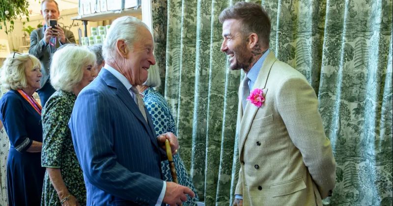   მეფე ჩარლზ III-მ უინძორის სასახლეში დევიდ ბექჰემი რაინდად აკურთხა