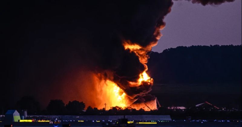 აშშ-ში სატვირთო თვითმფრინავი ასაფრენ ბილიკზე აფეთქდა, დაიღუპა, სულ მცირე, 7 ადამიანი