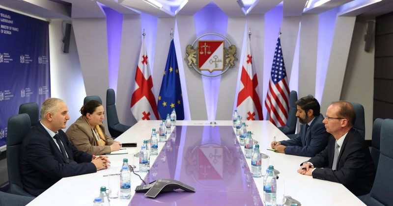 განიხილეს აშშ-ის სანქციები რუსეთის წინააღმდეგ, TRIPP – პერსელი ხუციშვილს შეხვდა