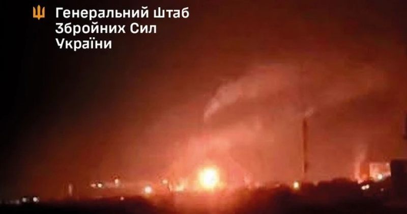 უკრაინამ რუსეთში, სარატოვის ნავთობგადამამუშავებელ ქარხანაზე იერიში მიიტანა