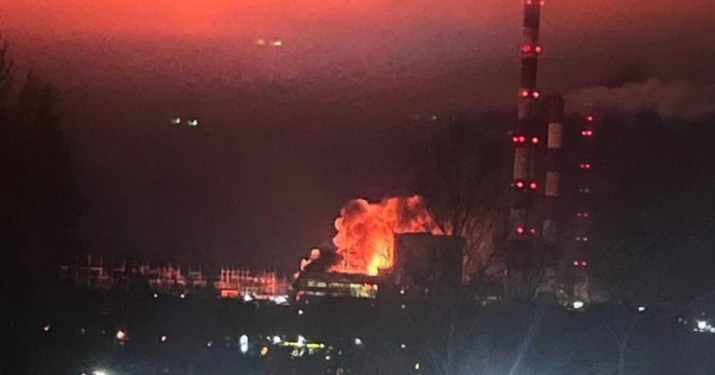 უკრაინამ რუსეთის ერთ-ერთ ყველაზე მძლავრ თბოელექტროსადგურზე იერიში მიიტანა