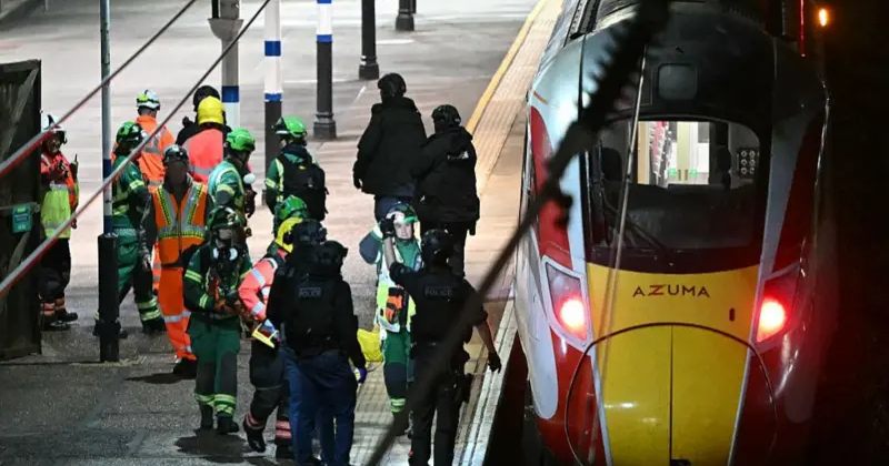 გაერთიანებულ სამეფოში დანით შეიარაღებული პირი მატარებლის მგზავრებს თავს დაესხა