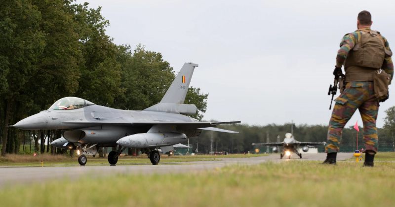 ბელგიაში სამხედრო ბაზის თავზე ახალი ამოუცნობი დრონი შენიშნეს