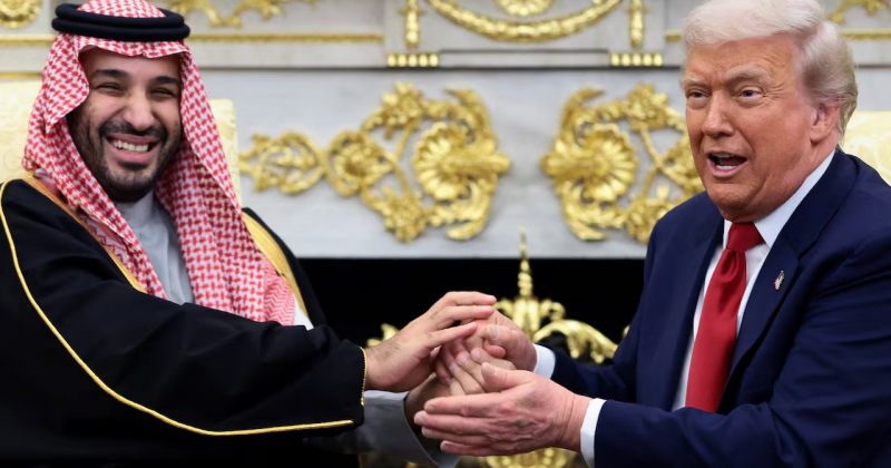 დონალდ ტრამპმა საუდის არაბეთის პრინცს მუჰამედ ბინ სალმანს უმასპინძლა