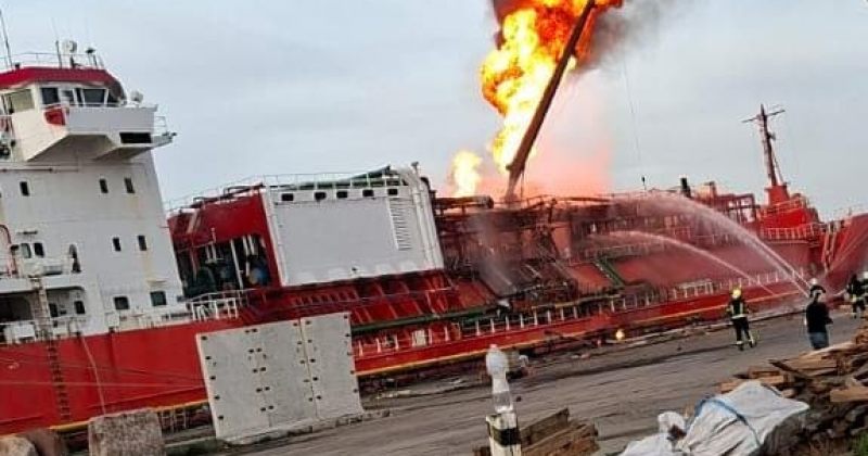 რუმინეთმა სოფლის ევაკუაცია დაიწყო რუსული დრონით უკრაინის პორტში ტანკერზე დარტყმის შემდეგ