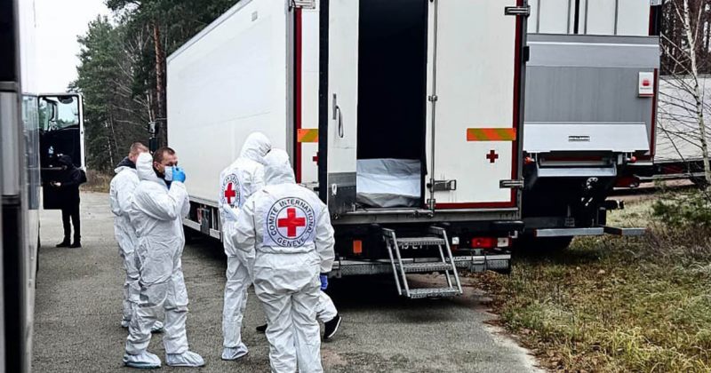 უკრაინამ და რუსეთმა ომში დაღუპული სამხედროების ცხედრები გაცვალეს