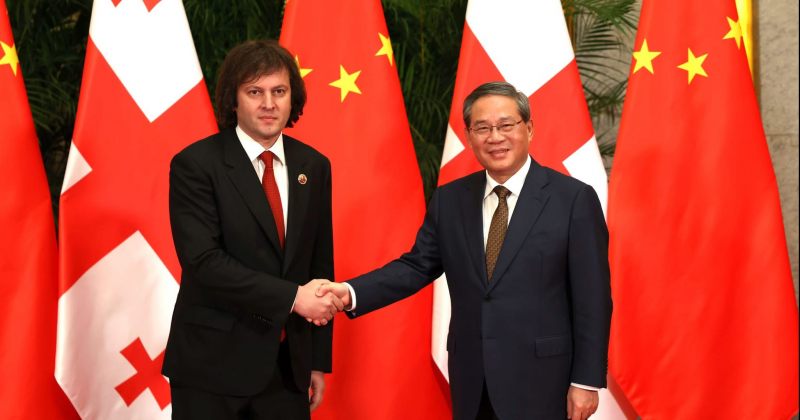 კობახიძე ჩინეთის პრემიერს ლი ციანს შეხვდა