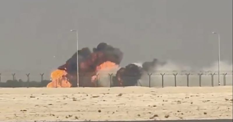 დუბაის საავიაციო შოუზე ინდური წარმოების ავიაგამანადგურებელი ჩამოვარდა