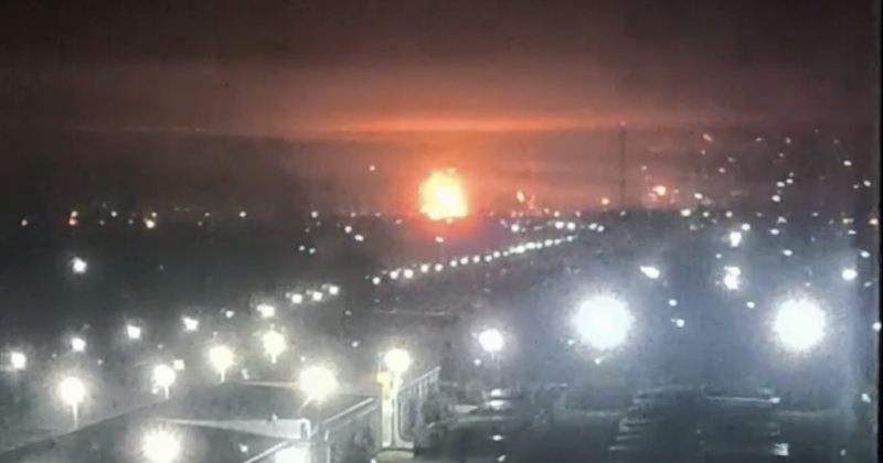 უკრაინამ კრასნოდარის ოლქში ნავთობგადამამუშავებელ ქარხანაზე იერიში მიიტანა