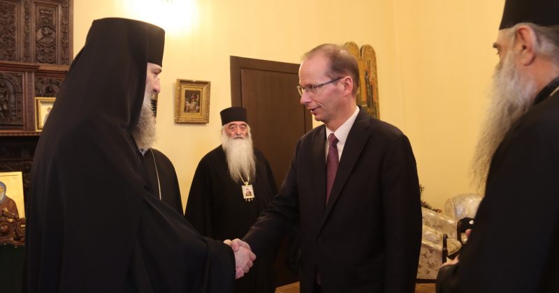 მოსაყდრე შიო საქართველოში აშშ-ის ელჩის მოვალეობის შემსრულებელს, ალან პერსელს შეხვდა