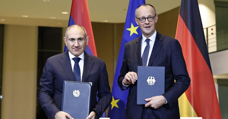 სომხეთმა და გერმანიამ ხელი მოაწერეს სტრატეგიული დღის წესრიგის დეკლარაციას