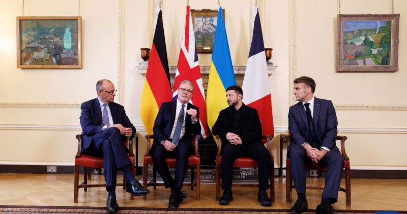 მაკრონს, მერცსა და სტარმერს უკრაინის საკითხზე ტრამპთან სატელეფონო საუბარი ჰქონდათ