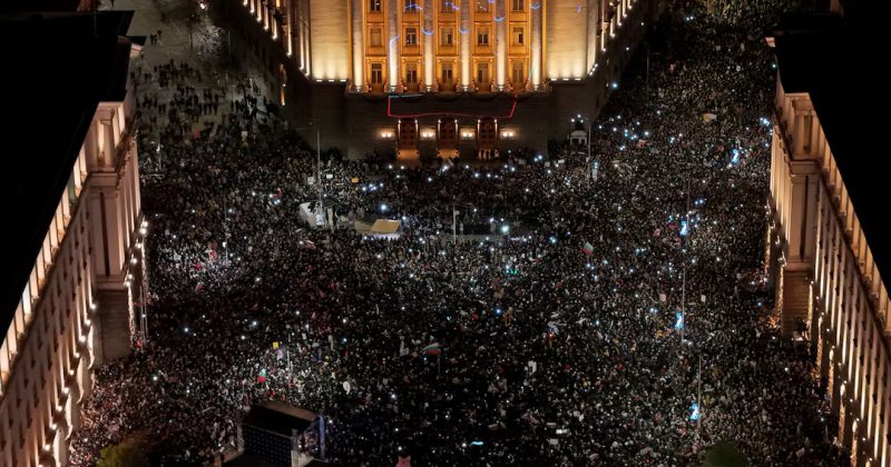 ბულგარეთში მთავრობის მიერ ინიცირებულ ბიუჯეტის პროექტს, მასობრივი საპროტესტო აქციები მოჰყვა