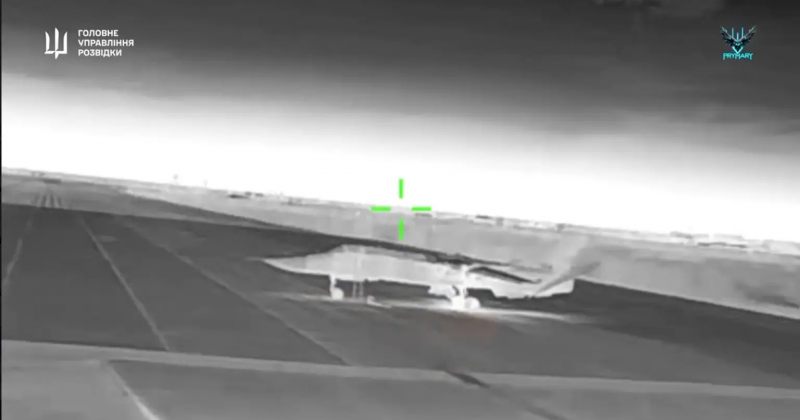 ГУР: უკრაინამ ოკუპირებულ ყირიმში MiG-29 ტიპის რუსული თვითმფრინავი გაანადგურა (VIDEO)