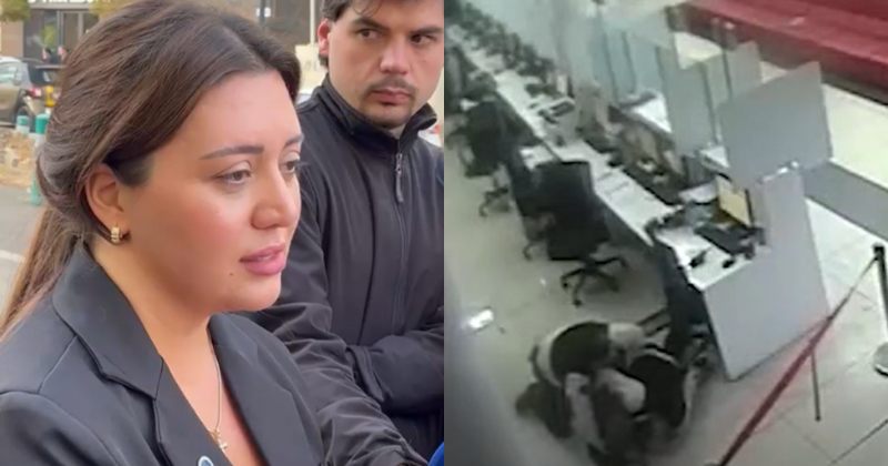 მანდატურებს ნაკბენები აქვთ სახეზე, სხვადასხვა კამერების კადრებია – პროკურორი ელისაშვილზე