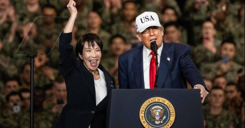 ტრამპმა იაპონიის პრემიერმინისტრს, სანაე ტაკაიჩის არჩევნებში სრული მხარდაჭერა გამოუცხადა