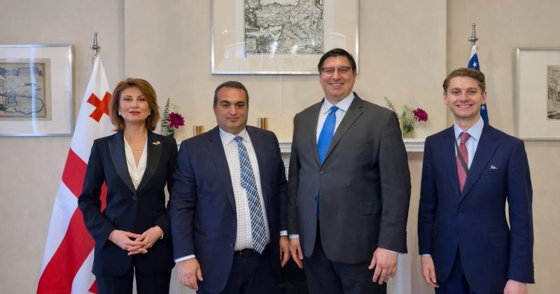 გამოვხატეთ ურთიერთობის გადატვირთვის მზაობა - ტალიაშვილი  სახ.დეპის წარმომადგენლებს შეხვდა