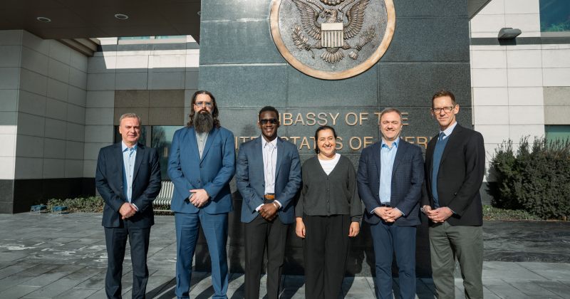 "ტრამპის მარშრუტის" პროექტის ფარგლებში სომხეთს აშშ-ს დელეგაცია ეწვია