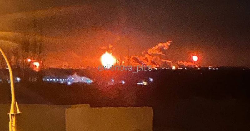 უკრაინამ ვოლგოგრადის ნავთობის ქარხანაზე იერიში მიიტანა