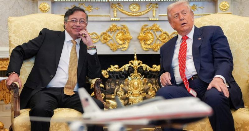 ტრამპი თეთრ სახლში კოლუმბიის პრეზიდენტს შეხვდა