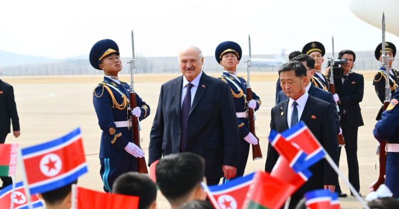 ლუკაშენკო ჩრდილოეთ კორეაში 2-დღიანი ვიზიტით ჩავიდა