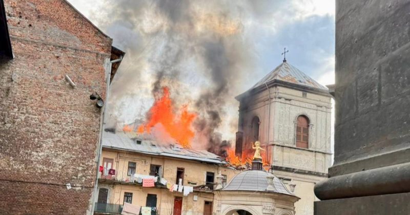 ლვივში რუსულმა იერიშმა ეკლესია დააზიანა, რომელიც UNESCO-ს მსოფლიო მემკვიდრეობის ძეგლის ნაწილია