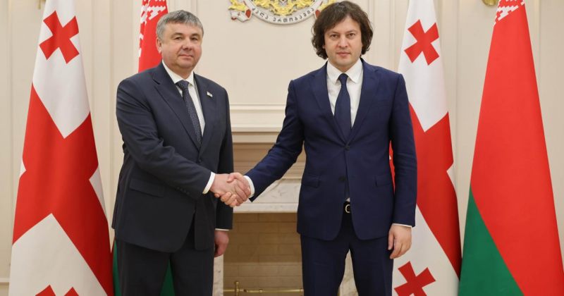 კობახიძე ბელარუსის ვიცეპრემიერს შეხვდა