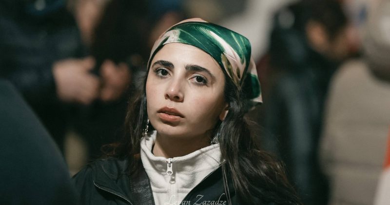 აქციაზე ტროტუარზე დგომის გამო მარიამ მაძღარაშვილს 2-დღიანი პატიმრობა შეეფარდა