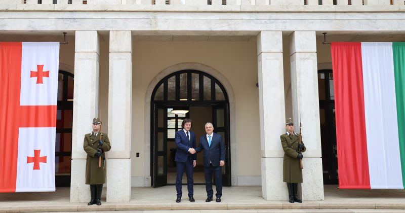 ირაკლი კობახიძე ბუდაპეშტში უნგრეთის პრემიერმინისტრ ვიქტორ ორბანს შეხვდა