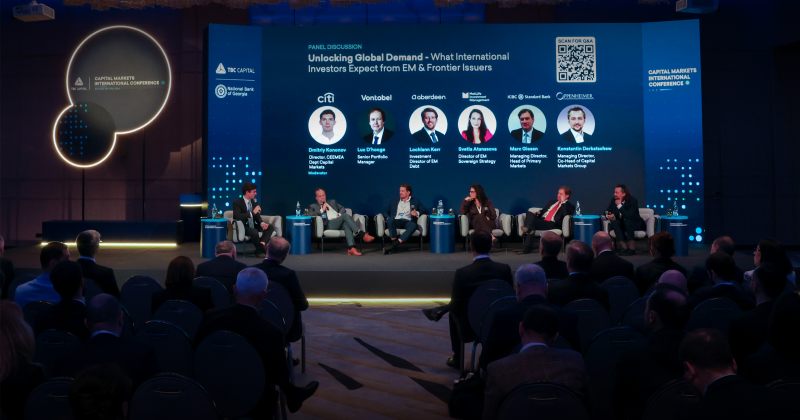 TBC კაპიტალის კონფერენციაში მსოფლიოს წამყვანმა ბანკებმა მიიღეს მონაწილეობა (რ)