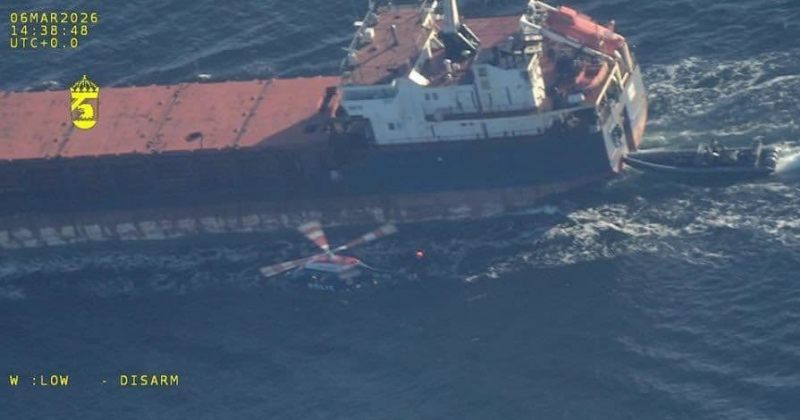 შვედეთმა ბალტიის ზღვაში რუსეთისკენ მიმავალი "ჩრდილოვანი ფლოტის" სატვირთო გემი დააკავა