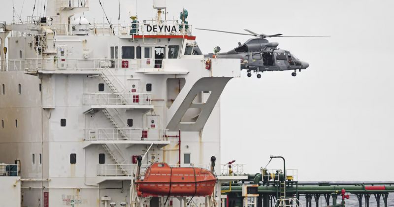 საფრანგეთმა რუსეთის ე.წ. ჩრდილოვანი ფლოტის ტანკერი დააკავა