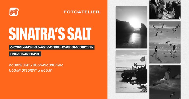  BOG-ის მხარდაჭერით, 4 აპრილიდან, ალექსანდრე ბაგრატიონ-დავითაშვილის გამოფენა Sintra’s Salt (რ)