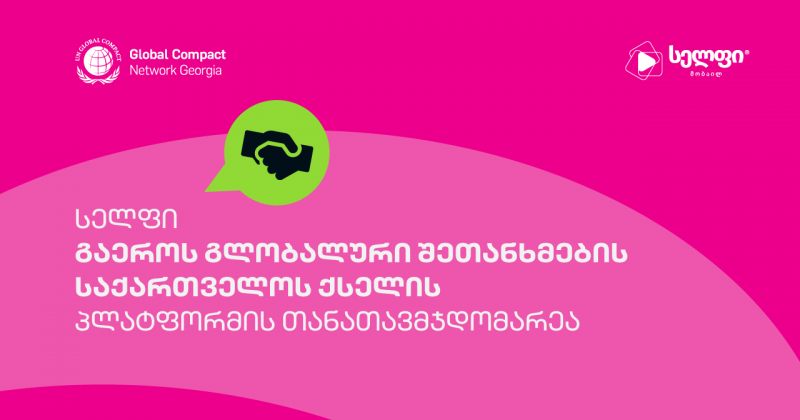 სელფი მობაილი შრომისა და ღირსეული სამუშაოს სამოქმედო პლატფორმის თანათავმჯდომარეა (რ) 
