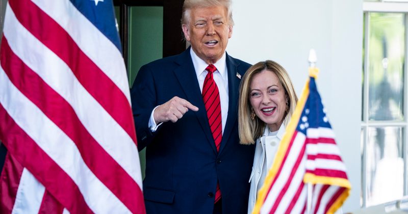"მეგონა გამბედაობა ჰქონდა, მაგრამ ვცდებოდი" – ტრამპი ამჯერად მელონის აკრიტიკებს