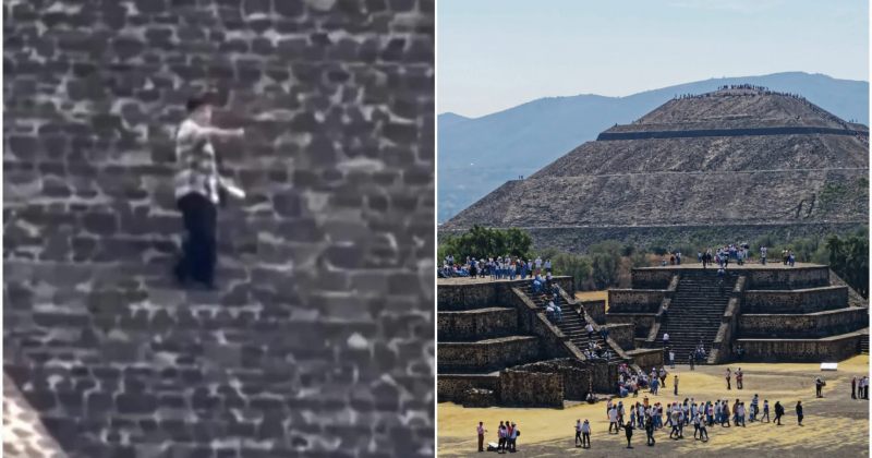 მექსიკაში ტეოტიუაკანის პირამიდიდან შეიარაღებულმა პირმა ცეცხლი გახსნა, მოკლულია ერთი