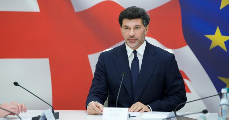 კომპანიას ხელშეკრულების გაფორმებიდან 36 თვე ექნება ტრამვაის ხაზის დასასრულებლად – კალაძე